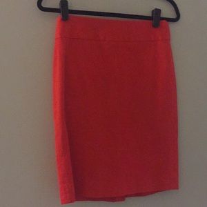 Banana Republic Orange Skirt